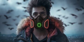 hazard, mask, radiation