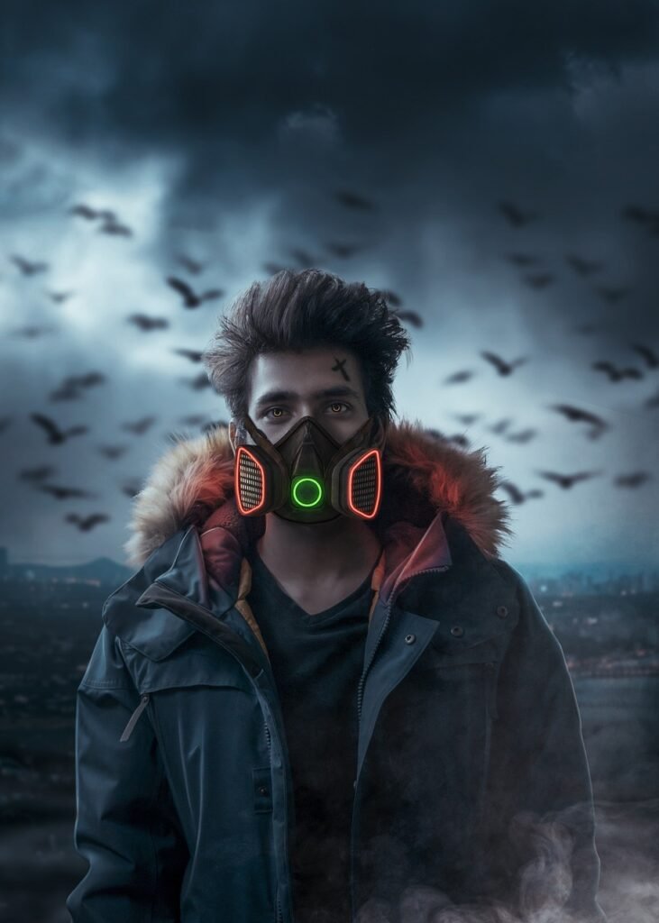 hazard, mask, radiation